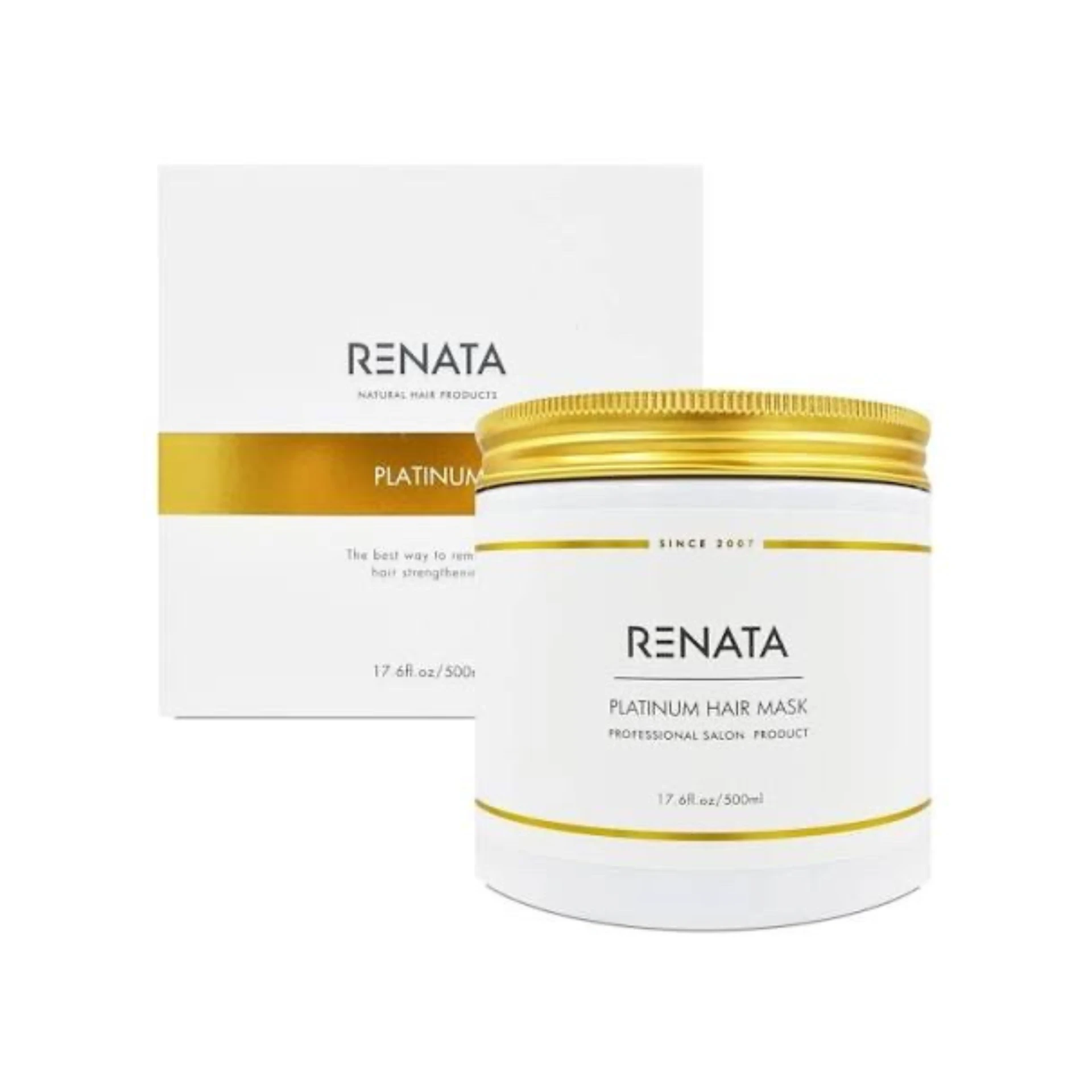RENATA 蕾娜塔 鉑金修護髮膜 500ML