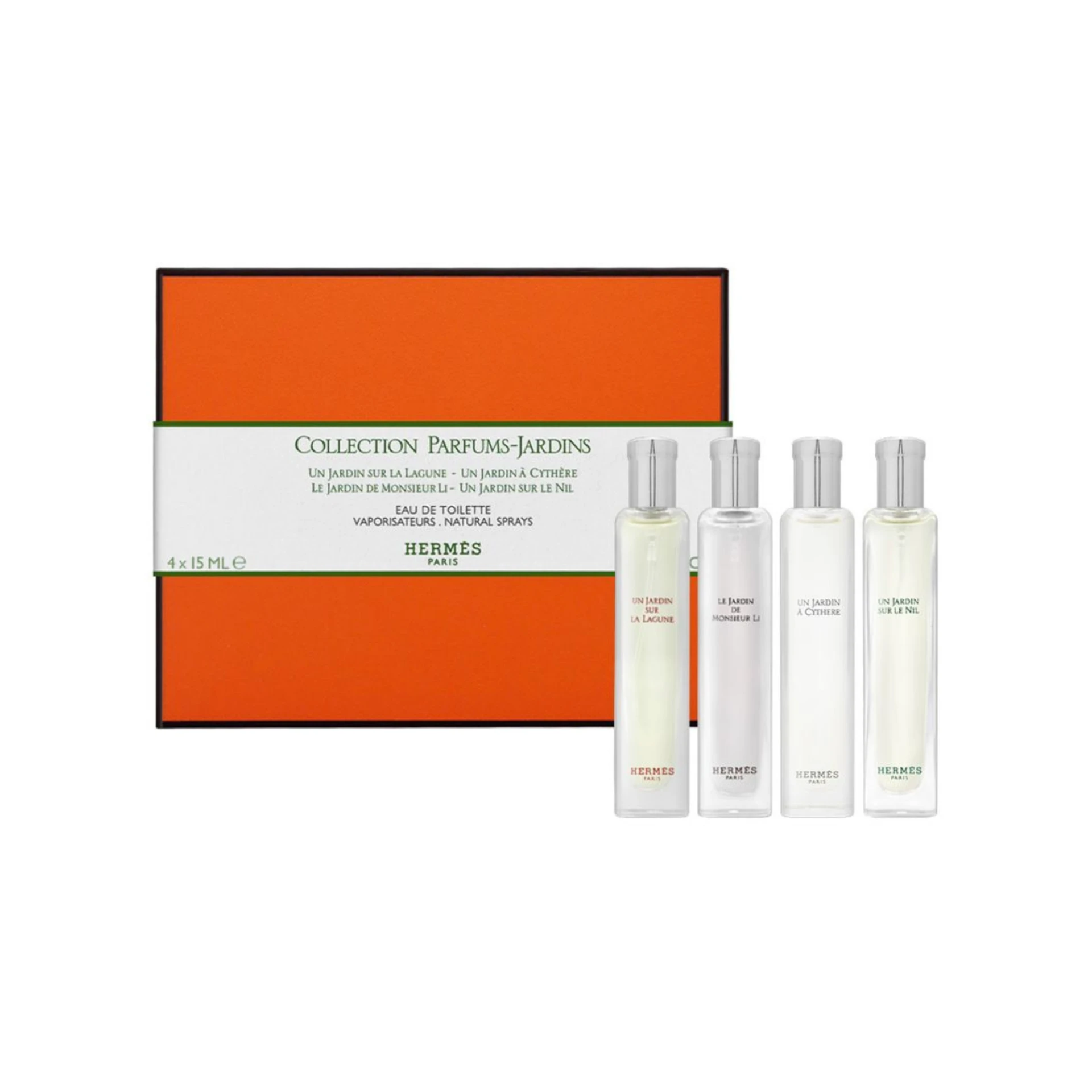 HERMES 愛馬仕 花園系列小香禮盒 15ML*4(希瑟+潟湖+李先生+尼羅河)