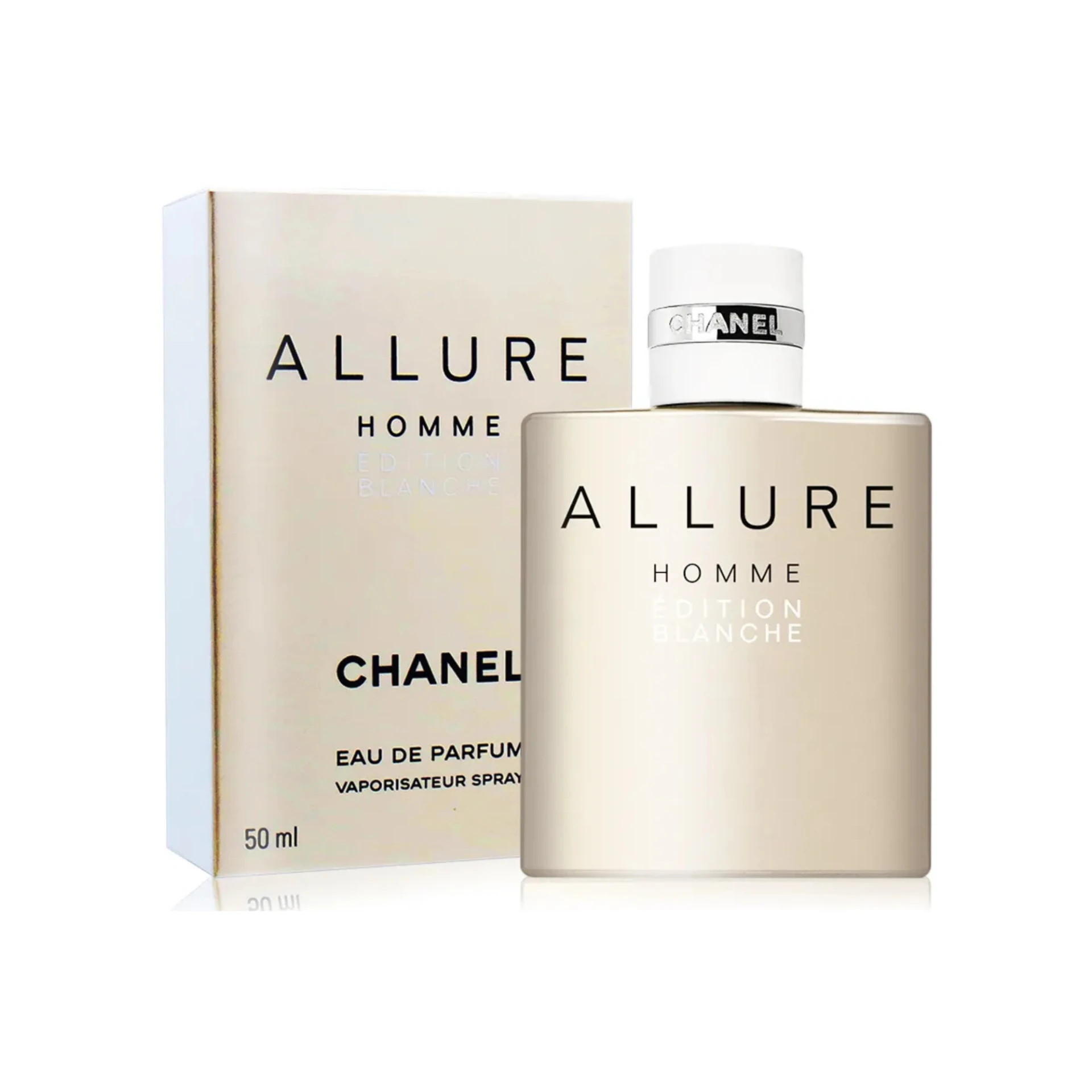 Chanel 香奈兒 白色時尚男性淡香水 50ml/100ml