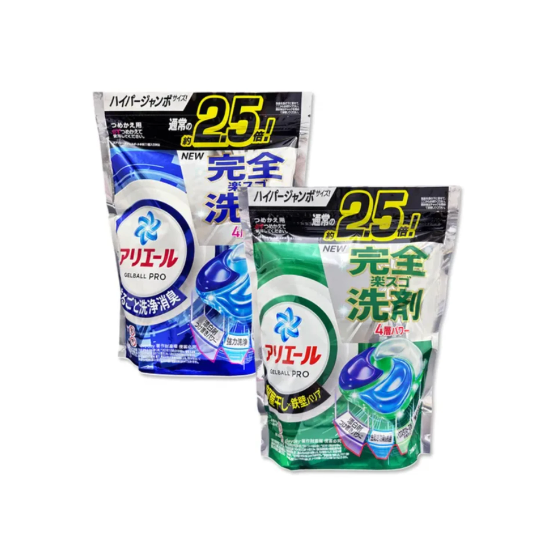 日本 P&G Ariel 4D 碳酸機能洗衣膠球28顆袋裝