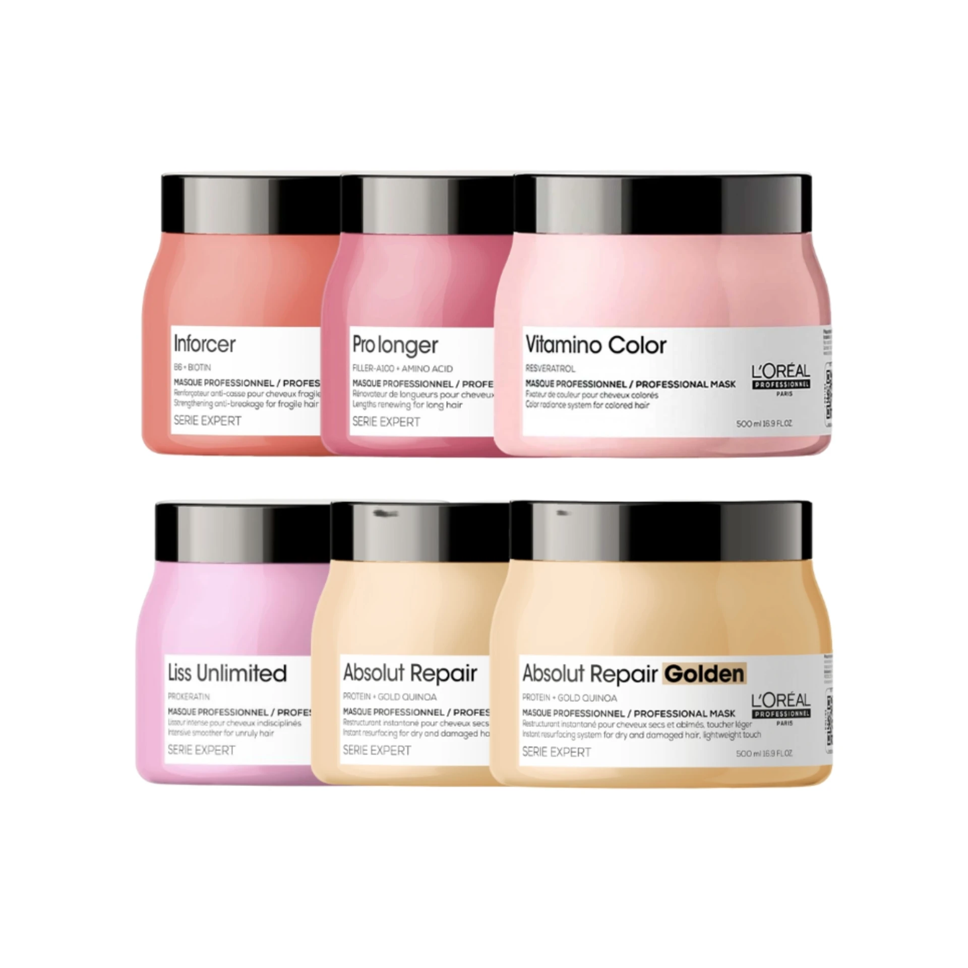 L’Oréal 萊雅 絲漾博 髮膜 系列 500ml