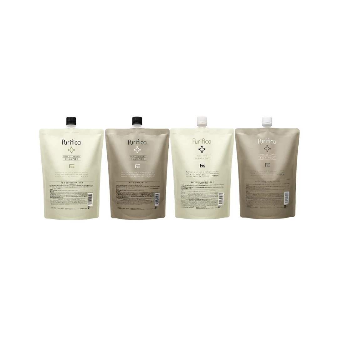 FIOLE F.Aid Purifica艾淂洗護系列-洗髮精/護髮膜 800ml 補充包