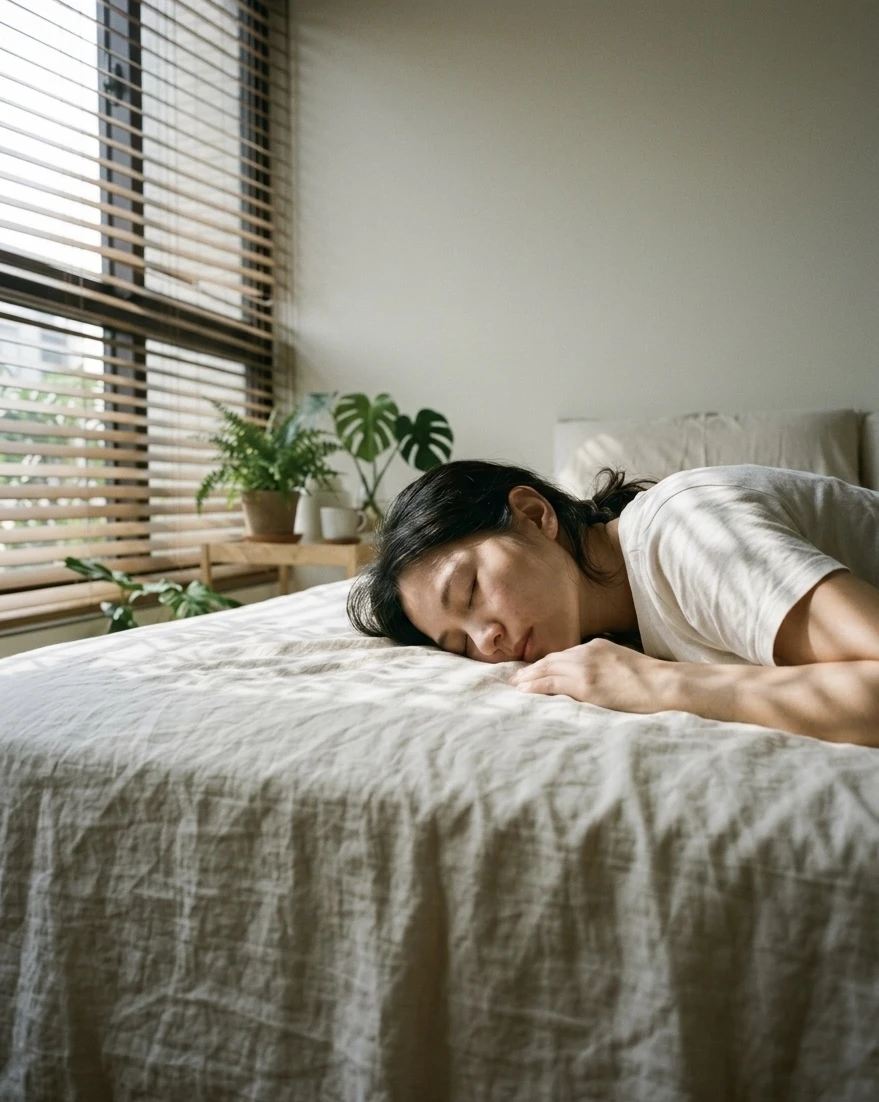 睡眠的非標準格式：妳可能需要的不是更昂貴的枕頭，而是「觸覺的自由」？
