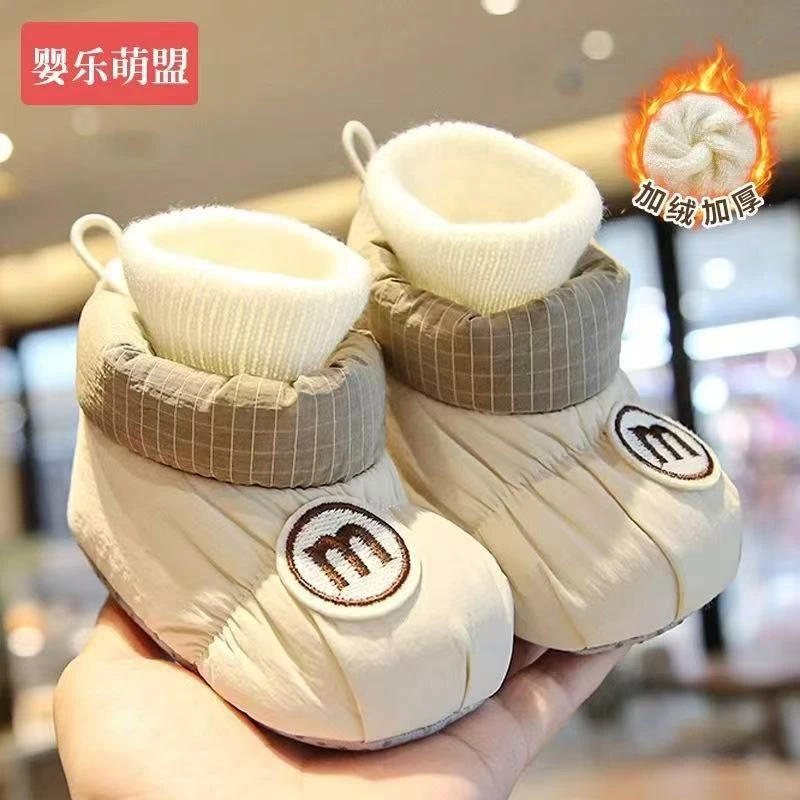 寶寶大M鞋襪加絨