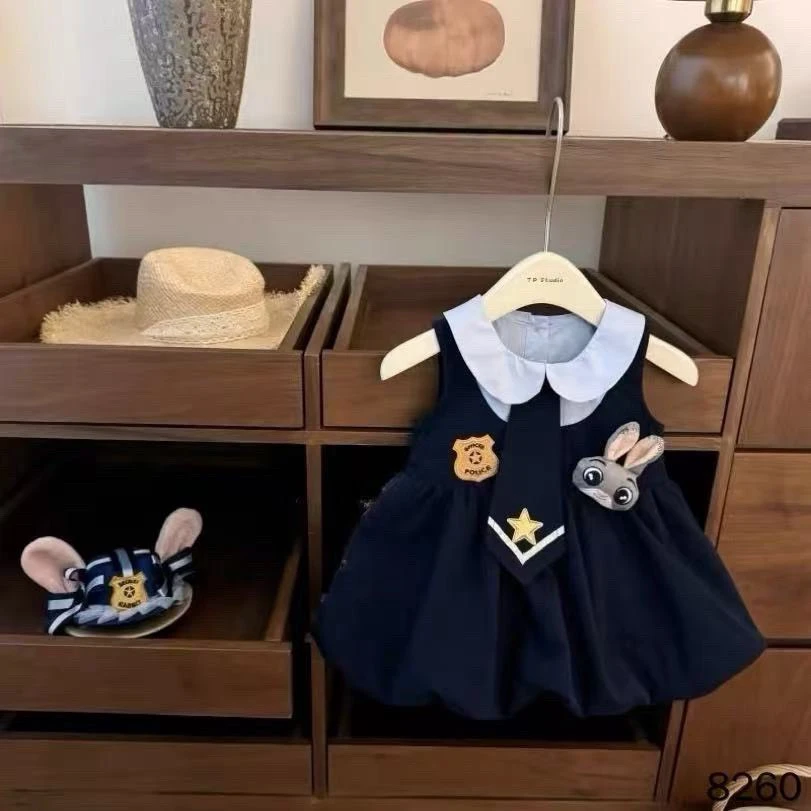 兔子學院風花苞裙(90-130)
