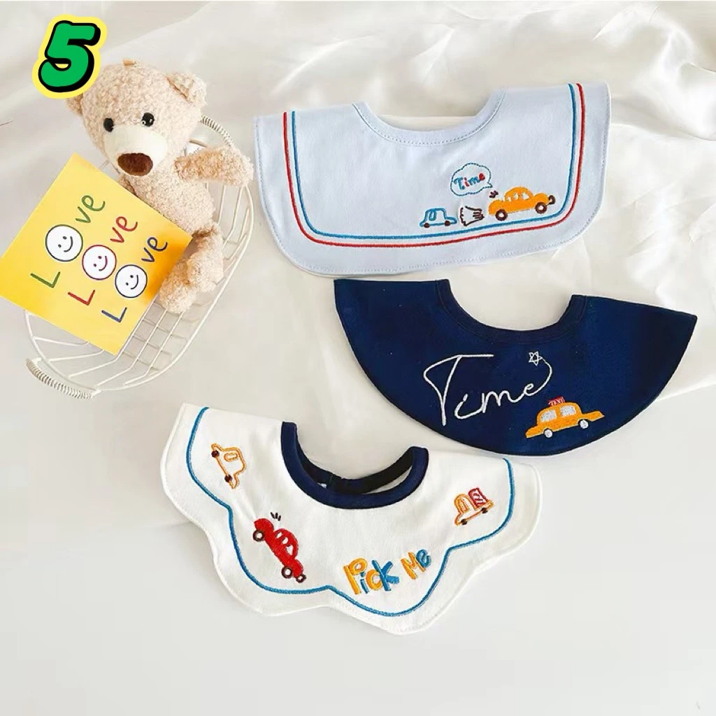 韓系造型圍兜三入組