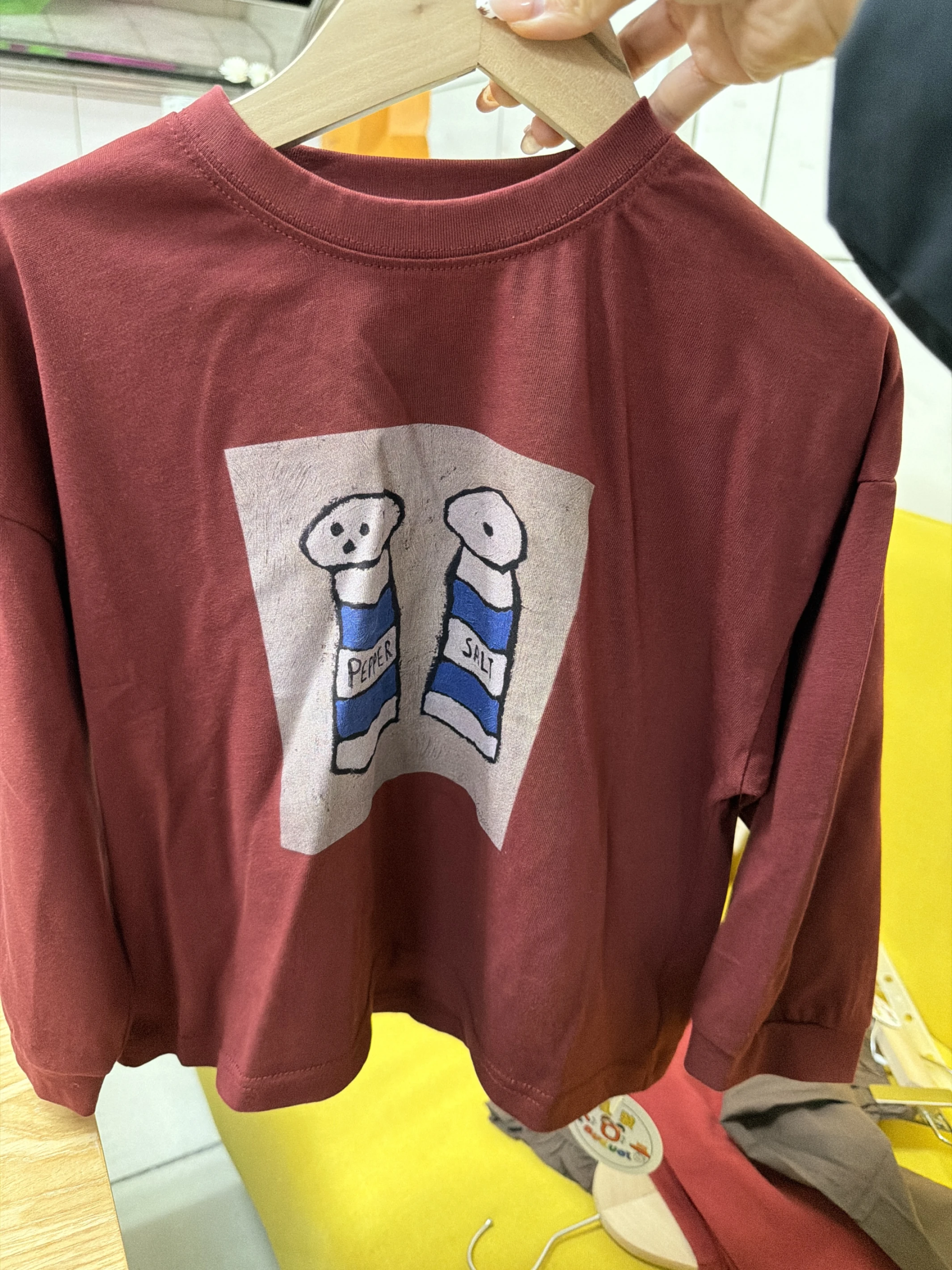 春款長袖棉T（100-150）