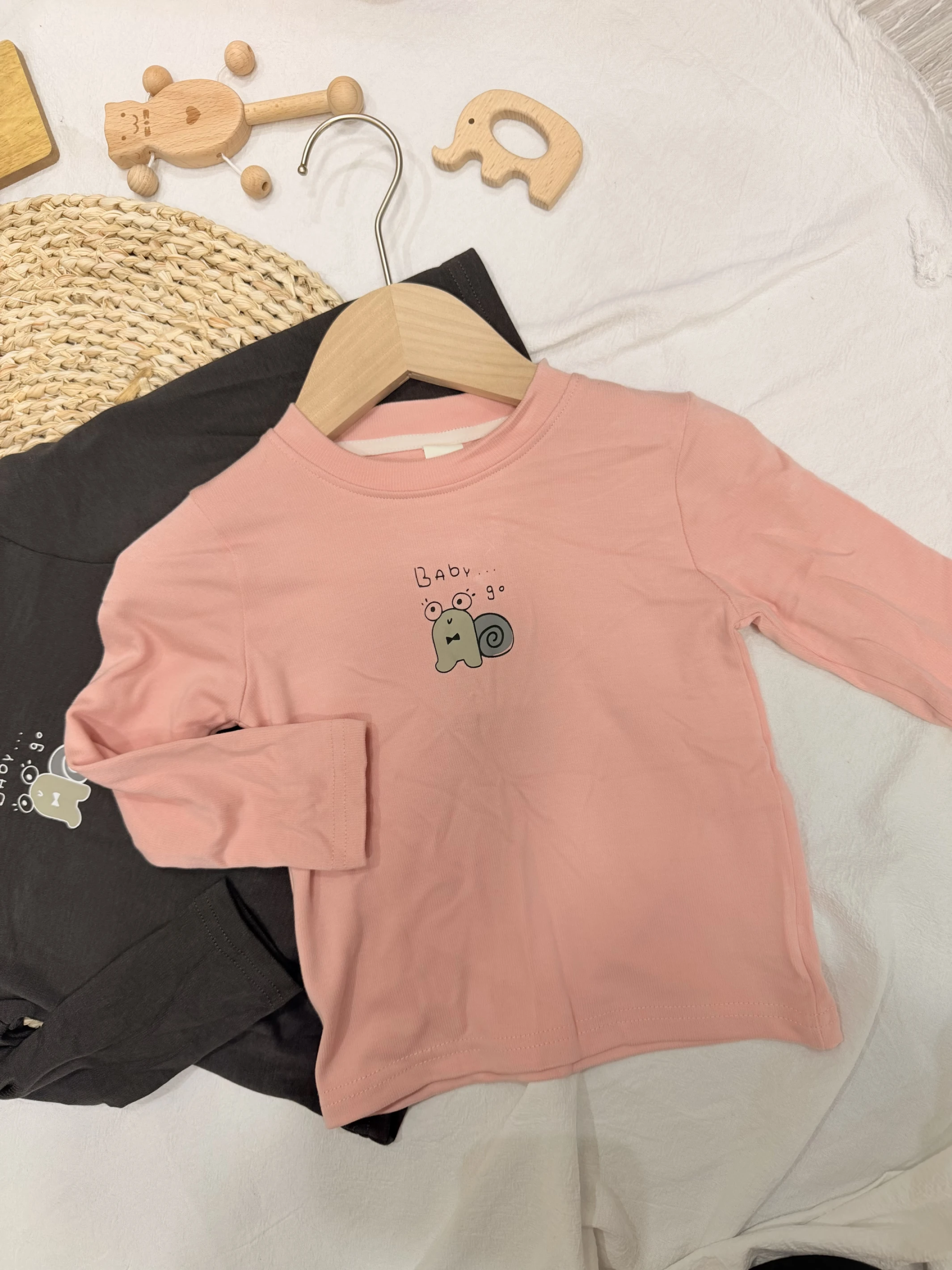 女童圓領棉T(90-130)