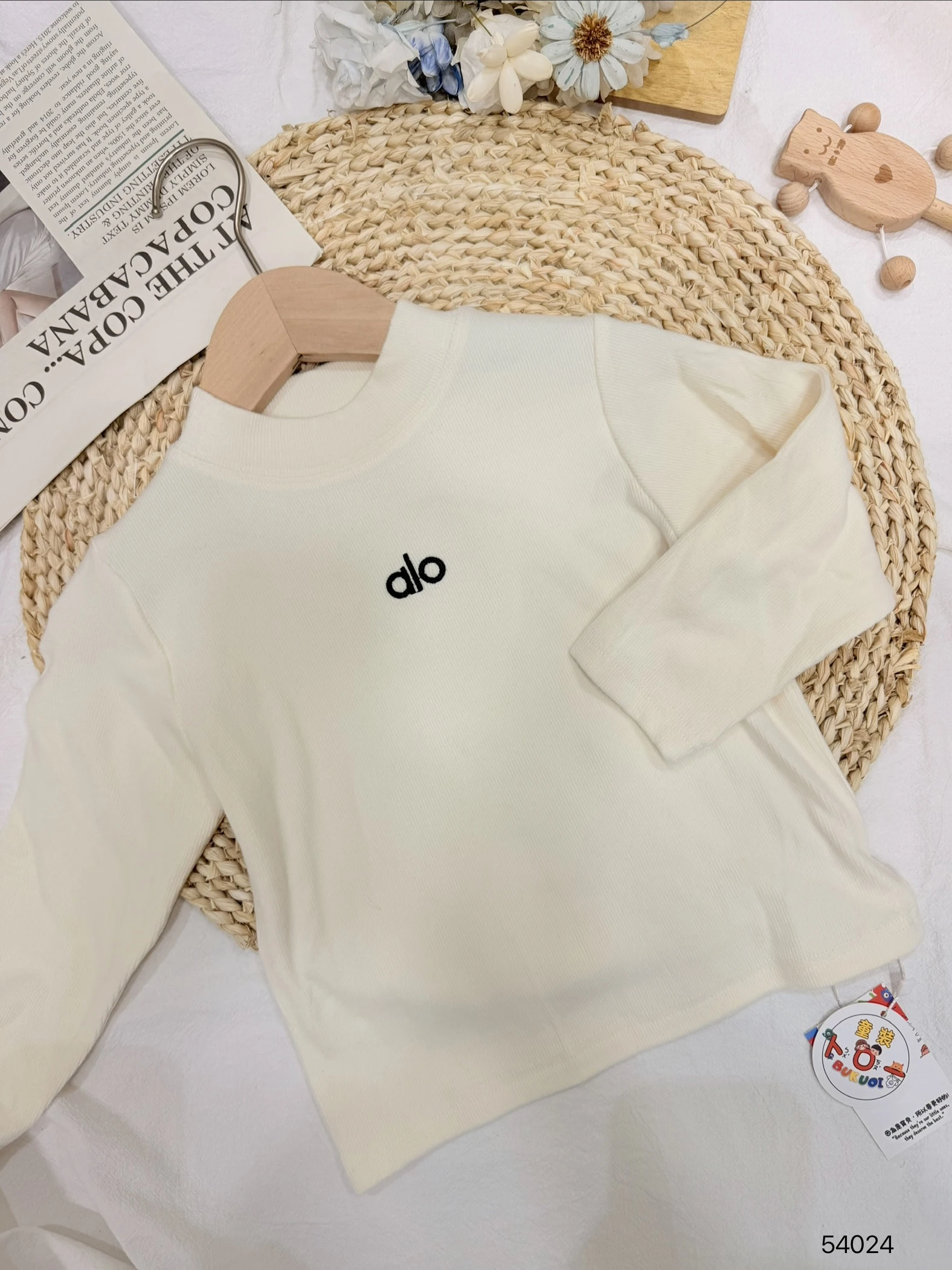 高領女童打底衣(90-130)