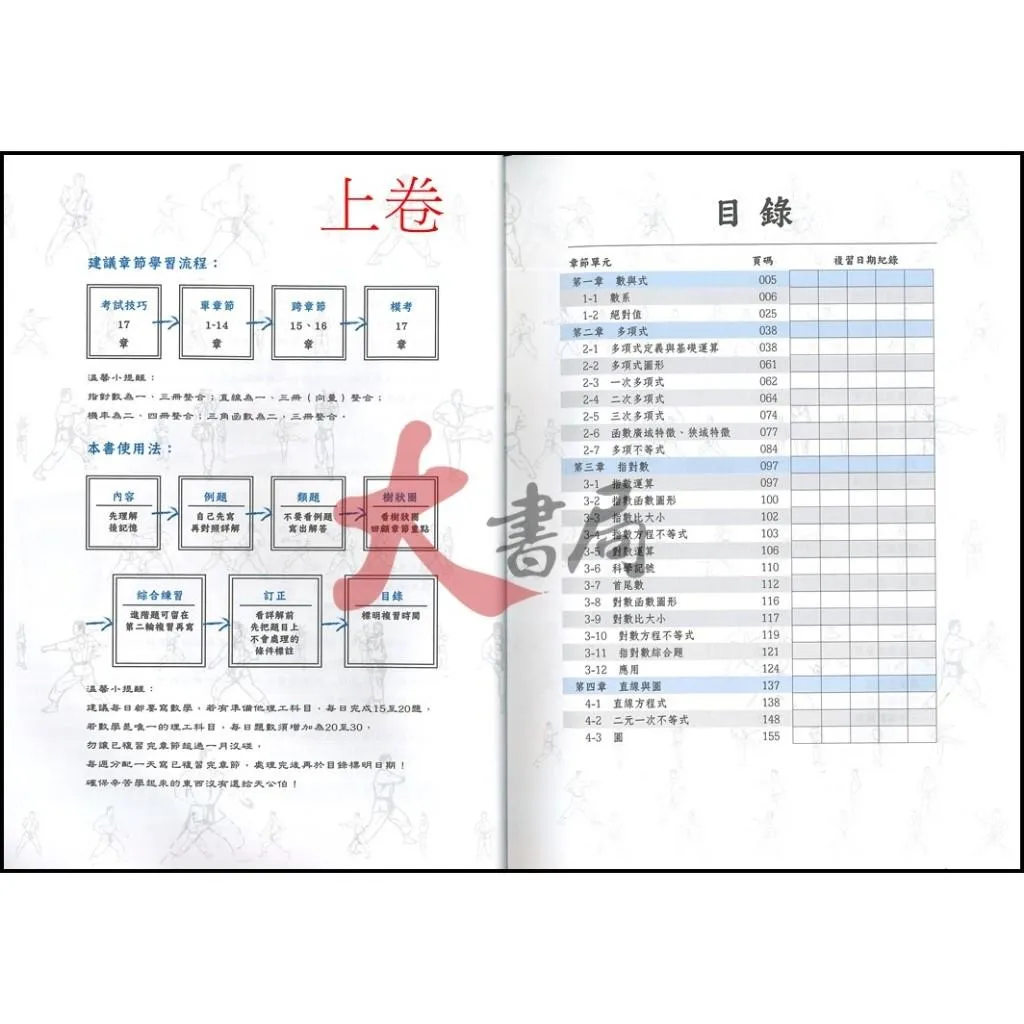 華逵高中『學測數學易經(上卷/下卷)』