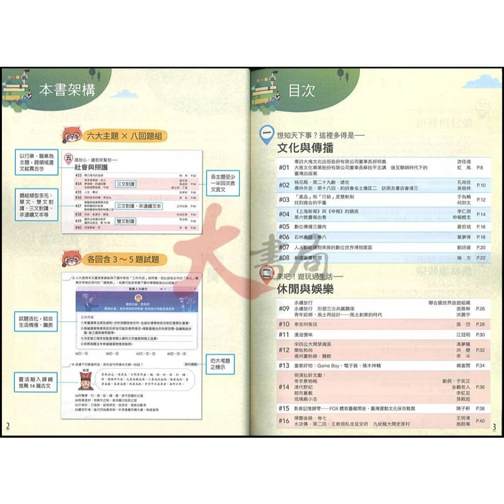 《統測國文》龍騰技高『我們這一行：閱讀世界的48種角度』白話 文言 閱讀測驗