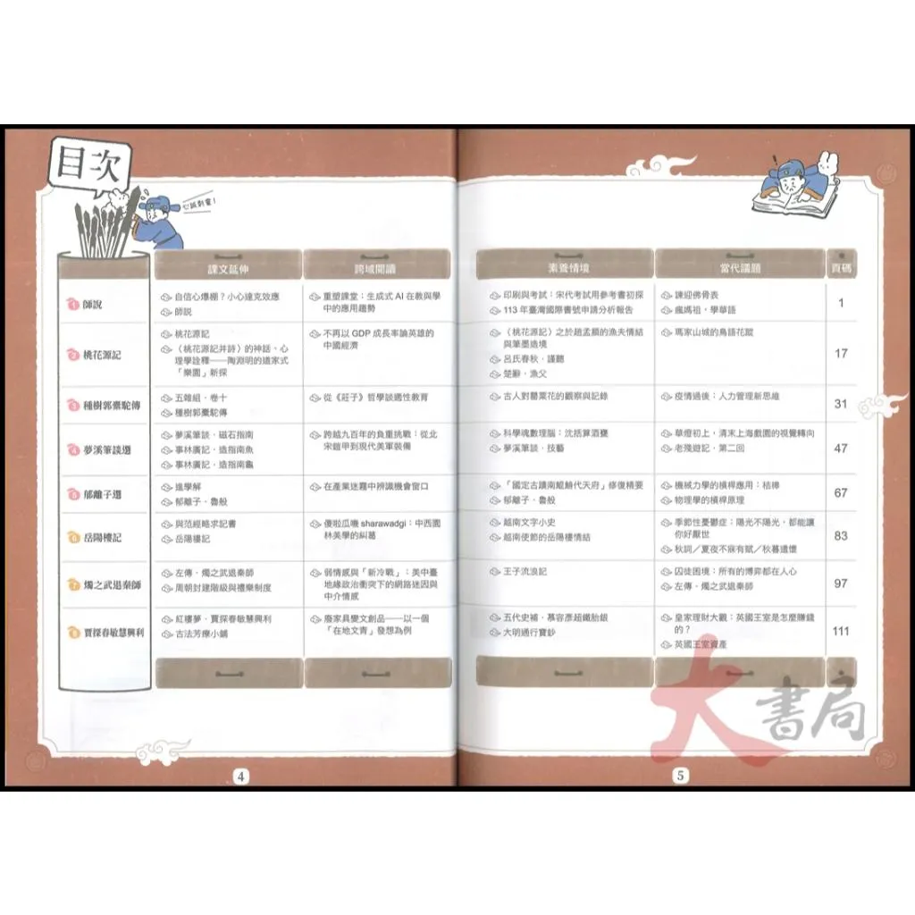 《統測國文》龍騰技高『考神降臨—閱讀開外掛』古文14篇 當代議題 閱讀測驗