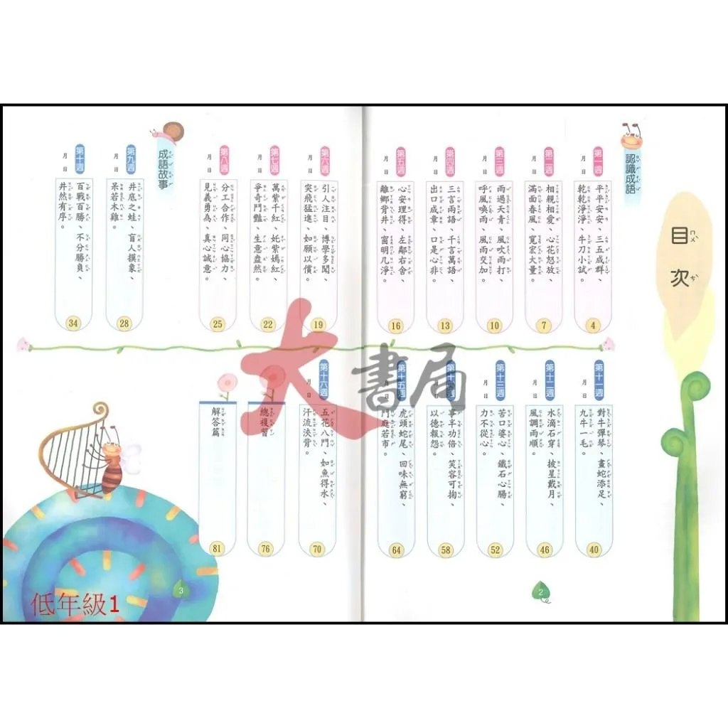翰林國小『成語小達人』 低年級、中年級、高年級 閱讀理解 成語測驗 閱讀素養 附解答