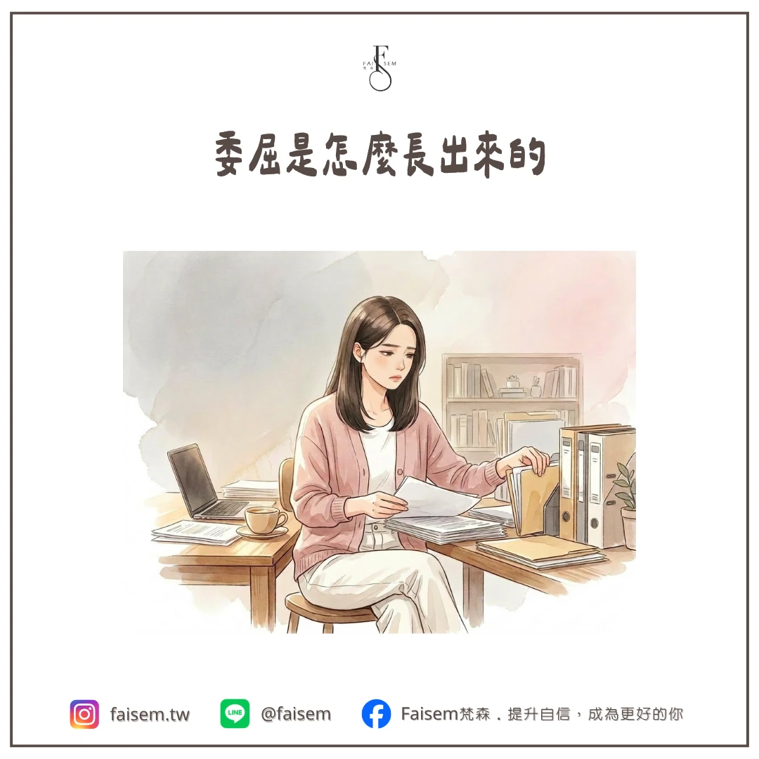 委屈是怎麼長出來的