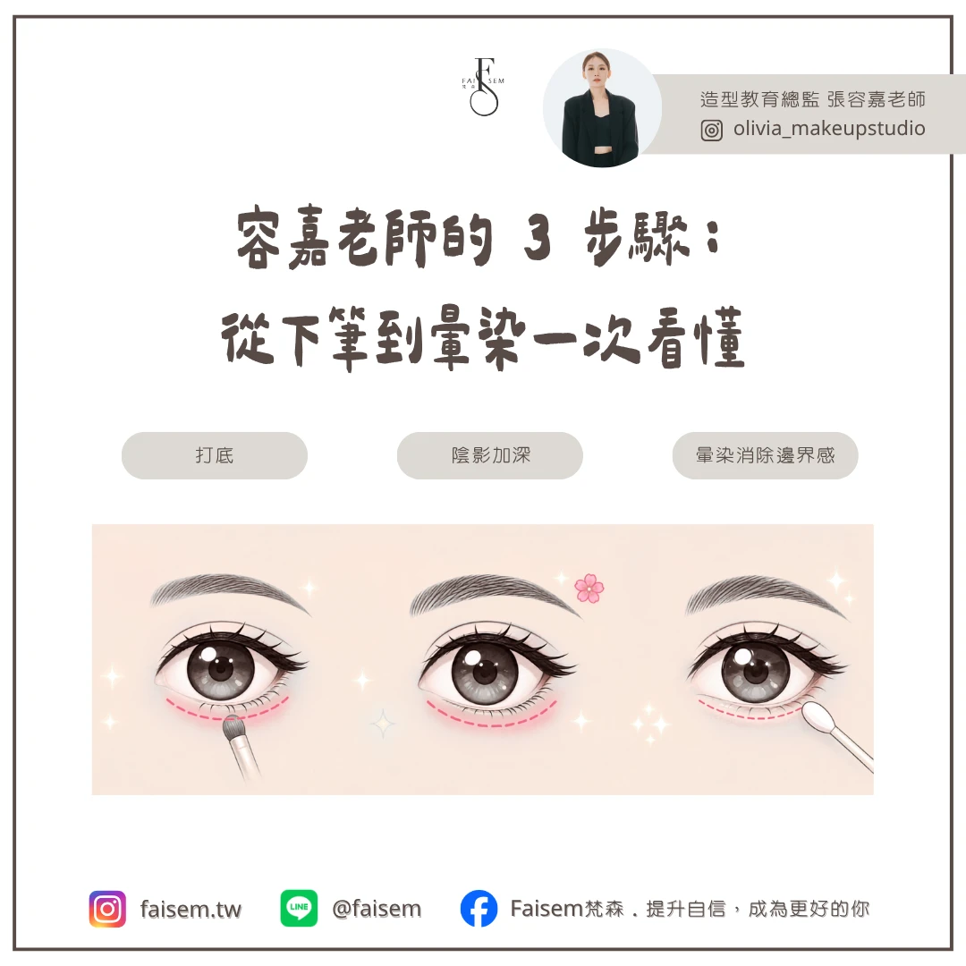 容嘉老師的 3 步驟:從下筆到暈染一次看懂