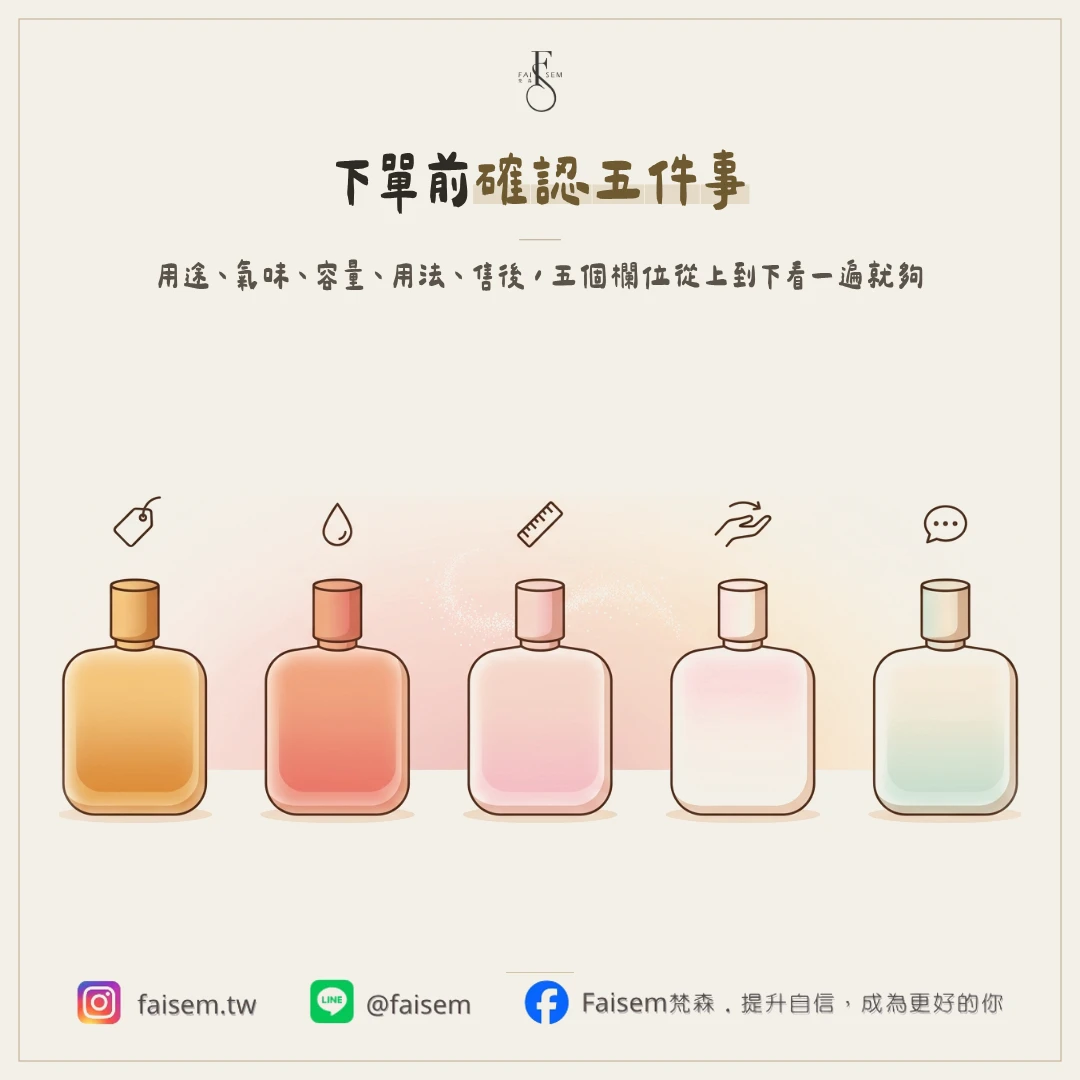下單前 5 分鐘:看懂一頁商品資訊