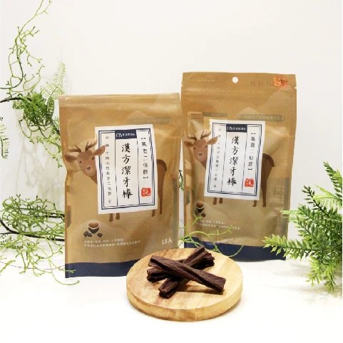 毛骨力漢方潔牙棒｜龜鹿二仙膠15入