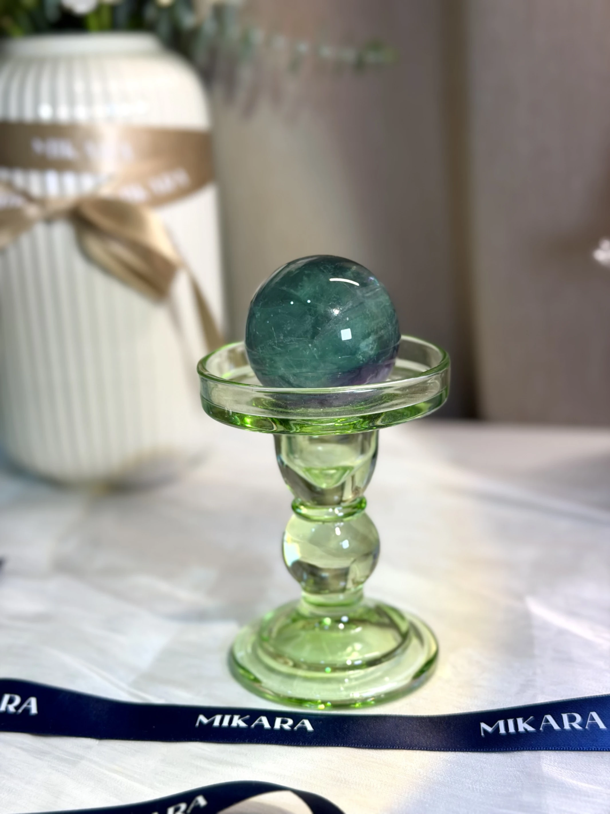 夢幻彩虹螢石球｜專注力・靈感・淨化負能｜四款風格底座任選