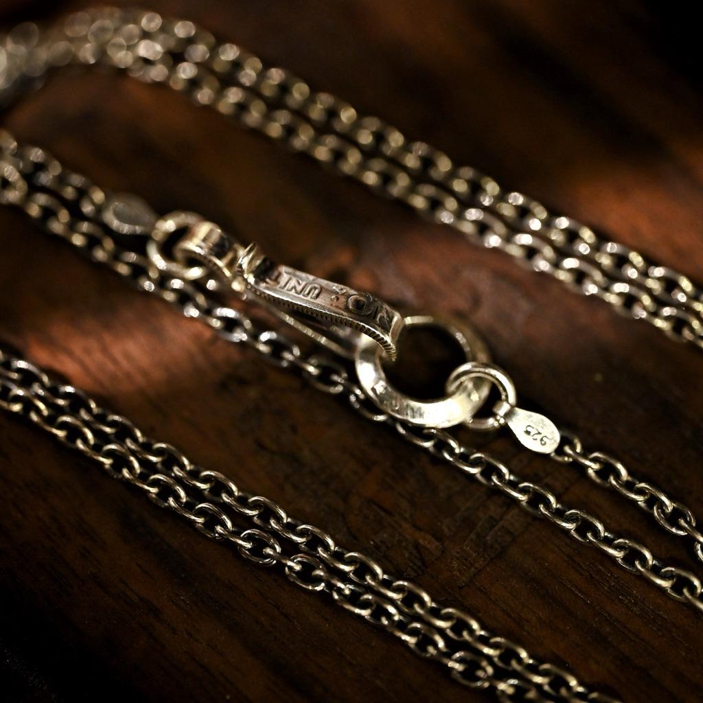 【Hawk Vintage】不敗經典 North Works 銀幣 勾環 銀鍊 項鍊 NG - 401