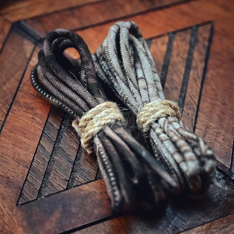 【HawK Vintage】YVES 古布繩｜山菱線｜串珠 項鍊 Goros 菊地健 La Key 羽毛 銀器 適用