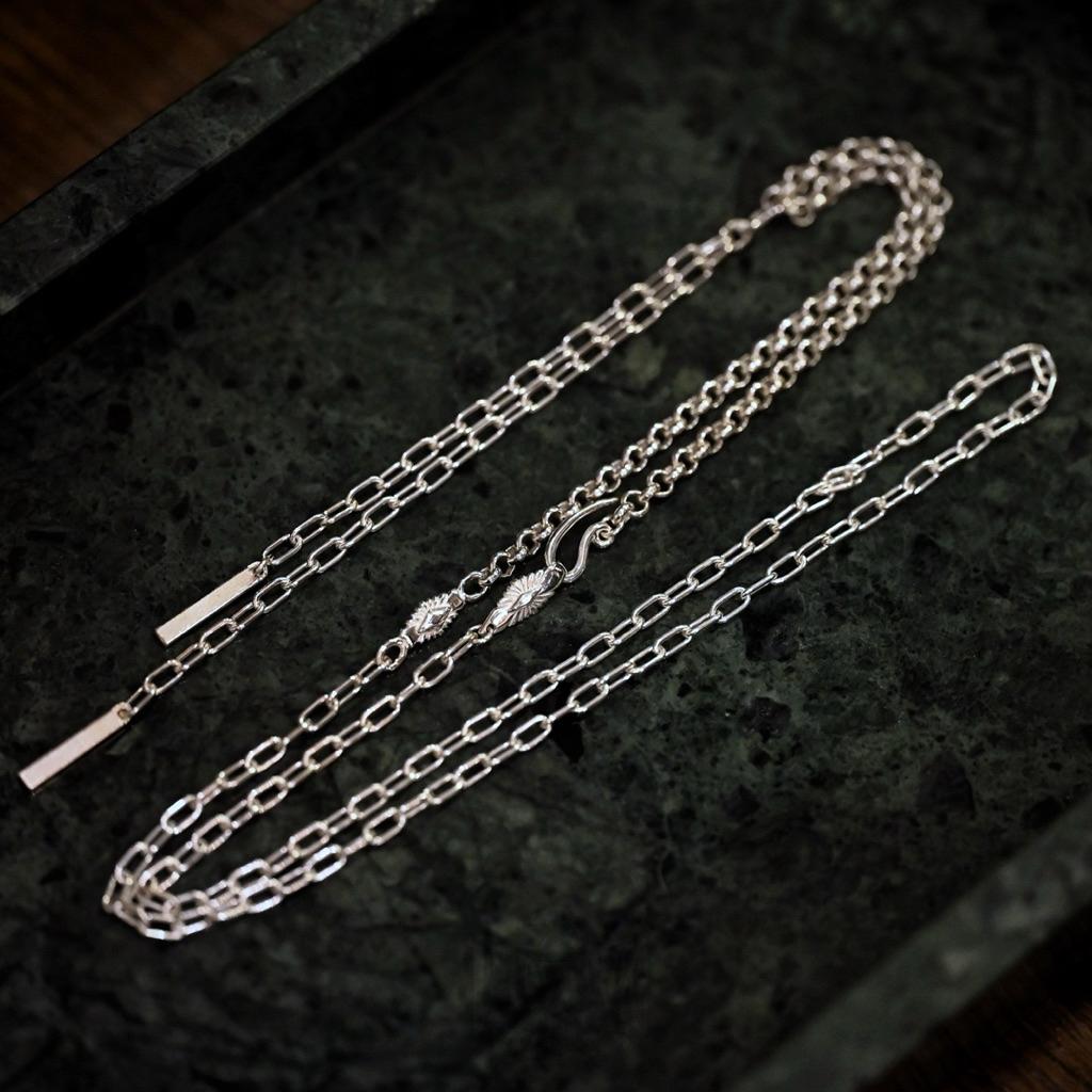 【HawK Vintage】Yusuke Kosaka 小坂 雄介「Hook Chain」流蘇 銀鍊 鍊組 項鍊