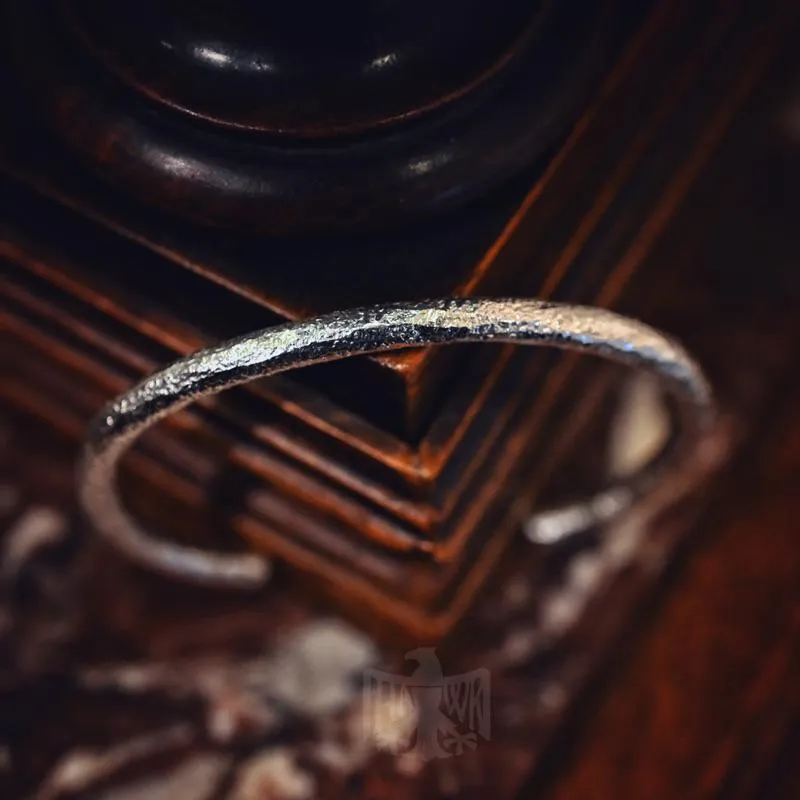 【HawK Vintage】光嵐·龍頭 岩石 丸鎚目 Round bar 手鐲 手環 B 115