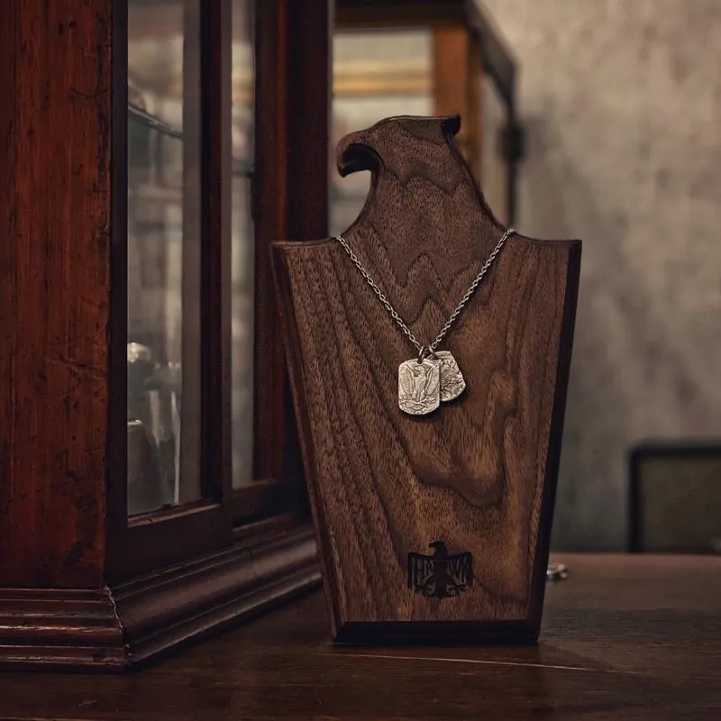【HawK Vintage】特注 日本手造 North Works 軍牌 Dog Tag 吊墜 項鍊