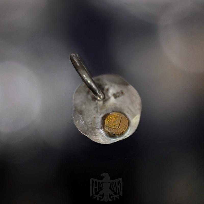 【Hawk Vintage】 《Stop Light Co 高山隆》手敲 1.6 超人 點金 銀餅 銀牌 項鍊 吊墜