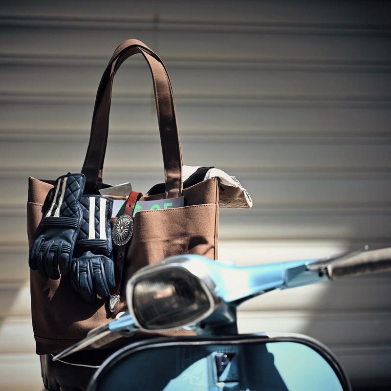 【HawK Vintage】Mt.Hill Concho Tote Bag 手打 銀扣 帆布 托特包