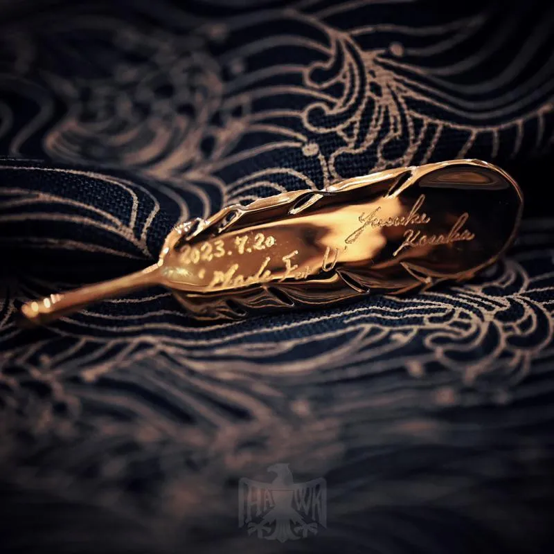 【HawK Vintage】特注 Yusuke Kosaka 小坂 雄介 K18 ArtWorK「Made For U」