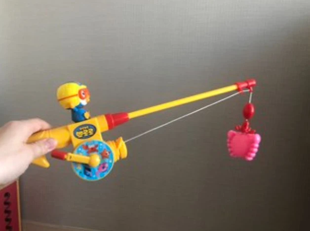 波樂樂 釣魚玩具 pororo 洗澡玩具 釣魚遊戲