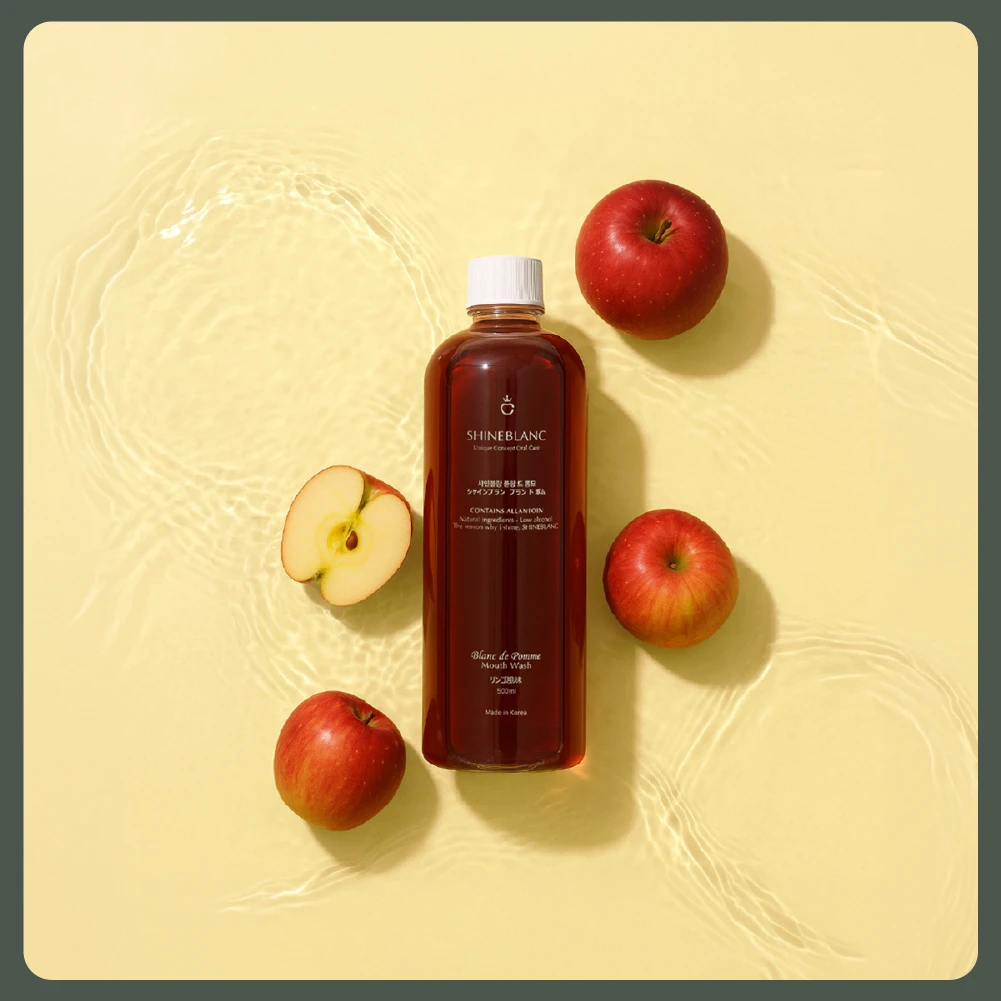 SHINE BLANC 潔淨清新漱口水-清香蘋果(500ml)