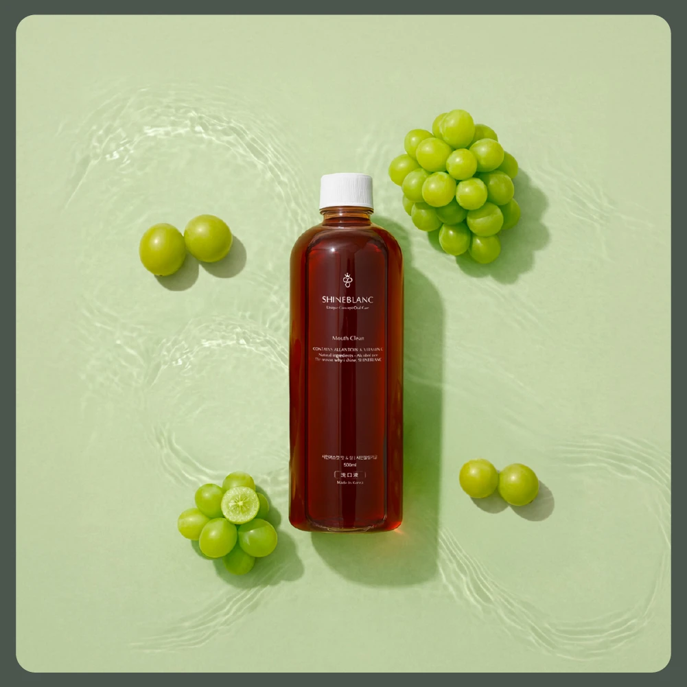SHINE BLANC 潔淨清新漱口水-麝香葡萄(500ml)