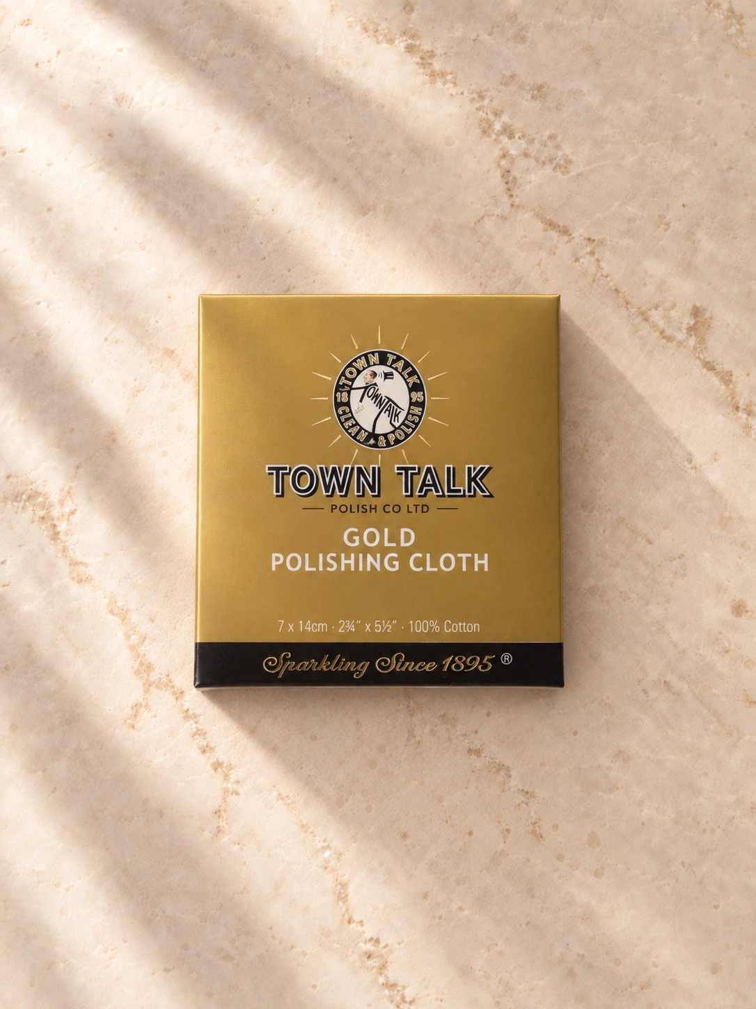 Town Talk 金飾拋光布｜金飾清潔·日常保養 7x14cm