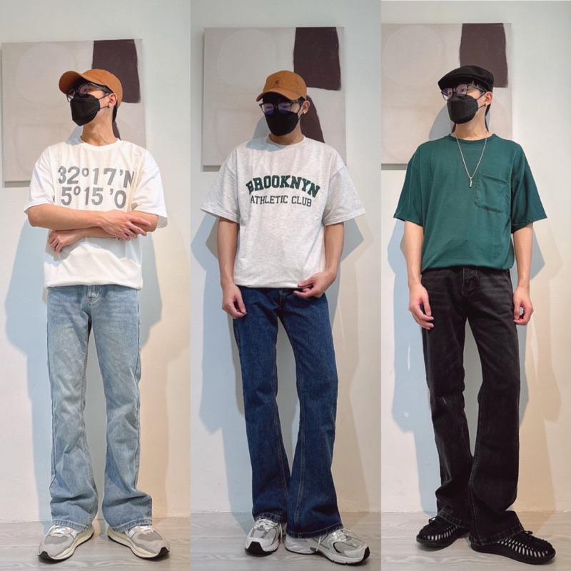 ■3LINE.S賠本出清■喇叭褲 修身版型 牛仔喇叭褲 牛仔褲 男生牛仔褲 長褲 男女不拘