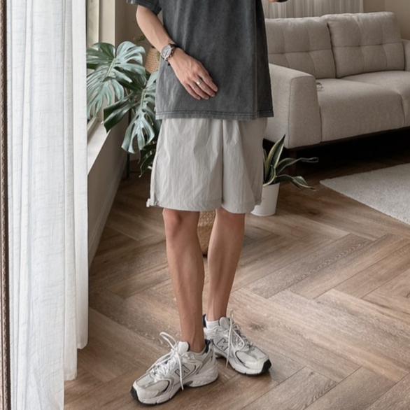■3LINE.S售完不補■尼龍短褲 速乾 拉繩短褲 寬鬆短褲 短褲 休閒短褲 情侶短褲 短褲 薄款(95810)