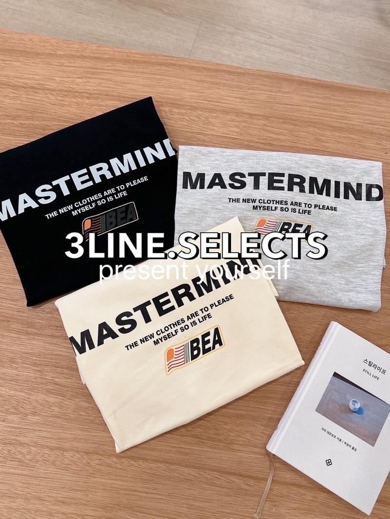 ■3LINE.S■MASTERMIND 純棉材質 7.4OZ 短袖 短T 寬鬆版型 男女不拘(1011)