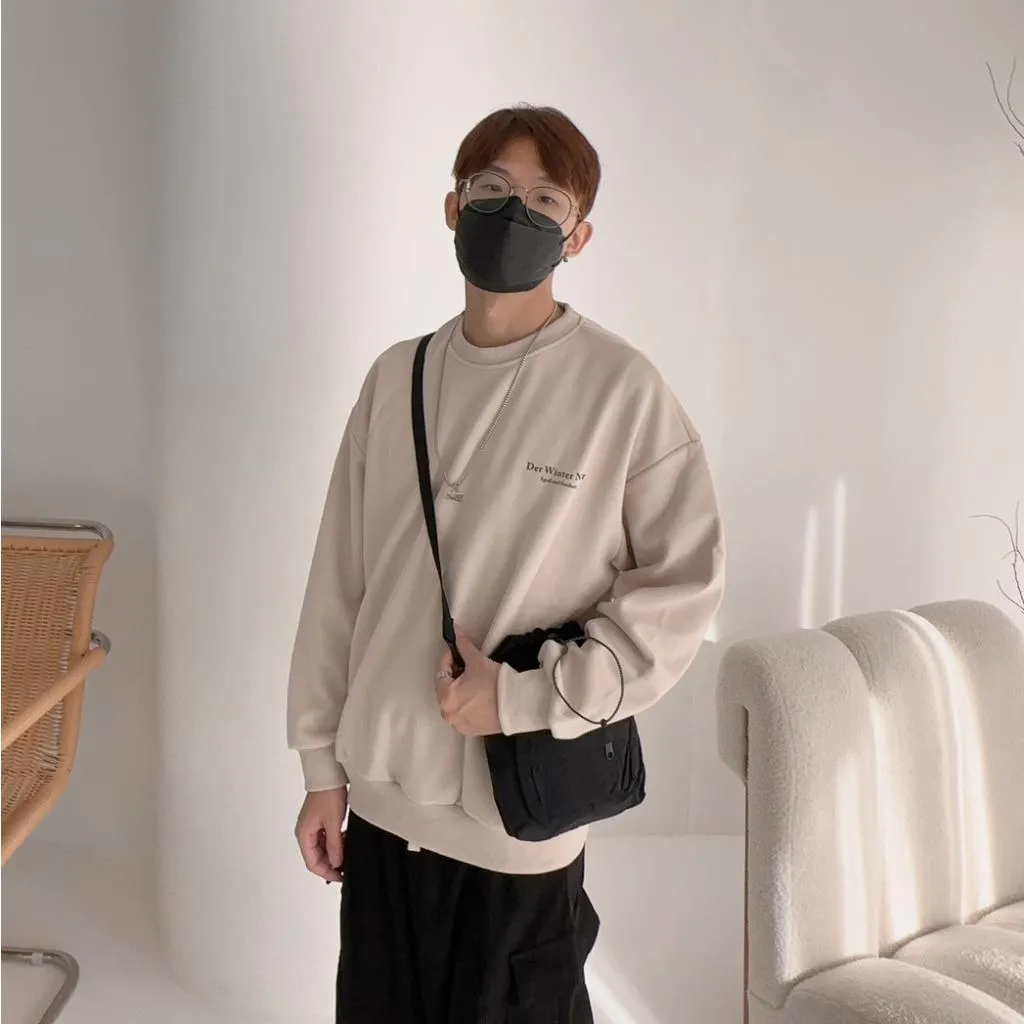 ■3LINE.S售完不補■大學T 350G重磅材質 長袖 OVERSIZE 寬鬆版型 男女不拘（k3797)