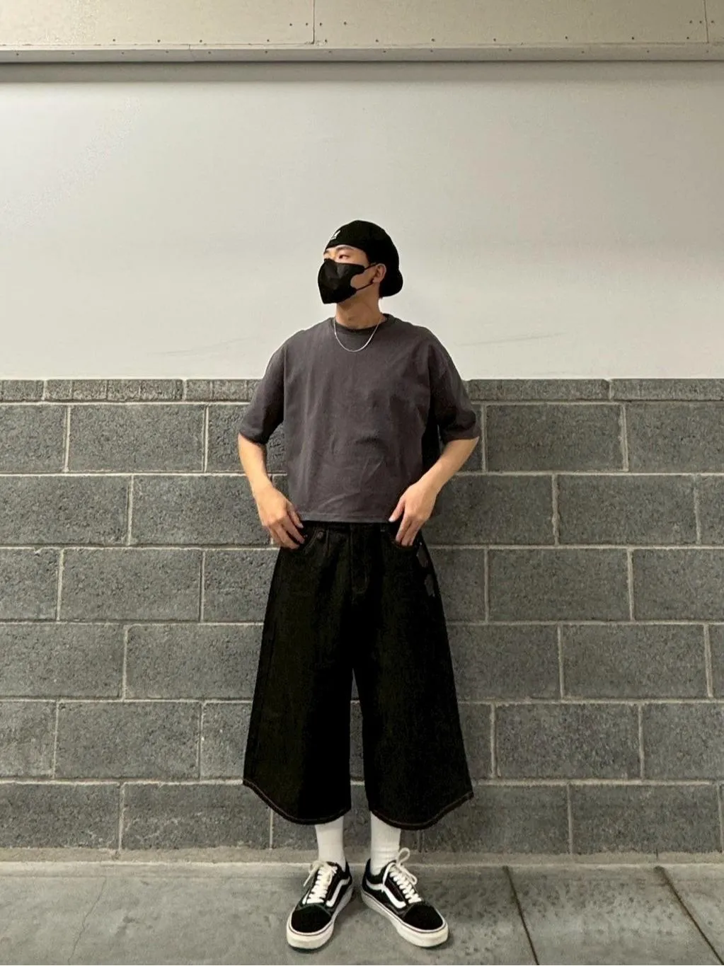 ■3LINE.S■高質量版 牛仔七分褲 YKK拉鍊 丹寧牛仔 復刻款式 寬鬆版型 男女不拘