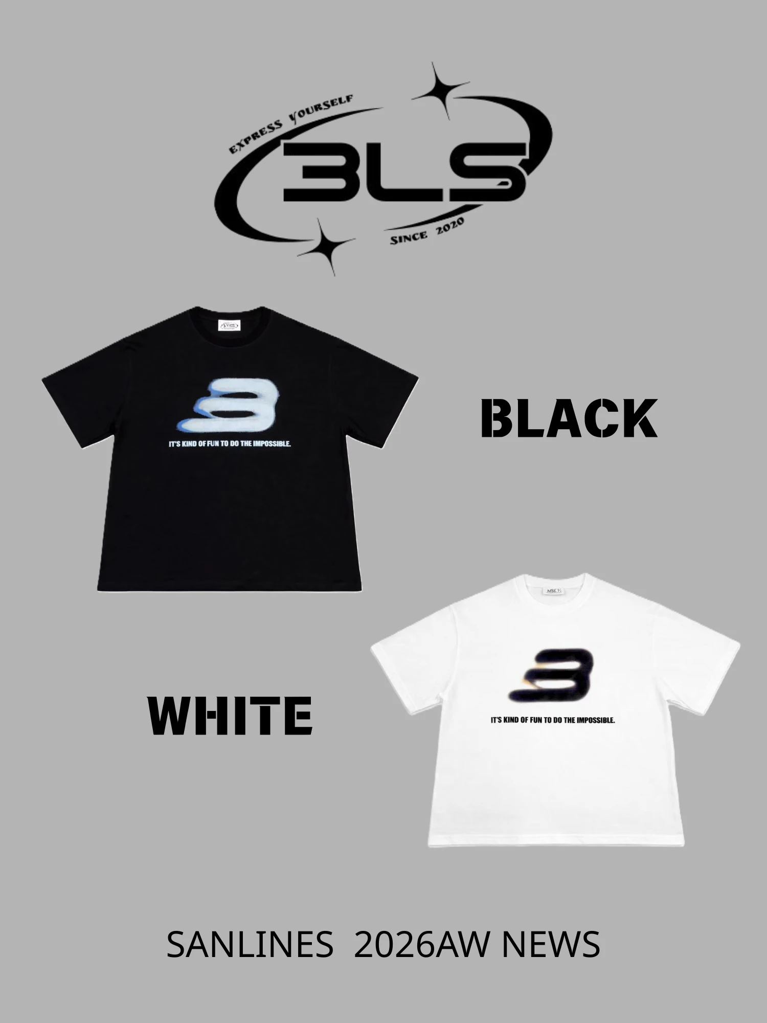 3LINESMADE經典BOXY短寬美式印花
