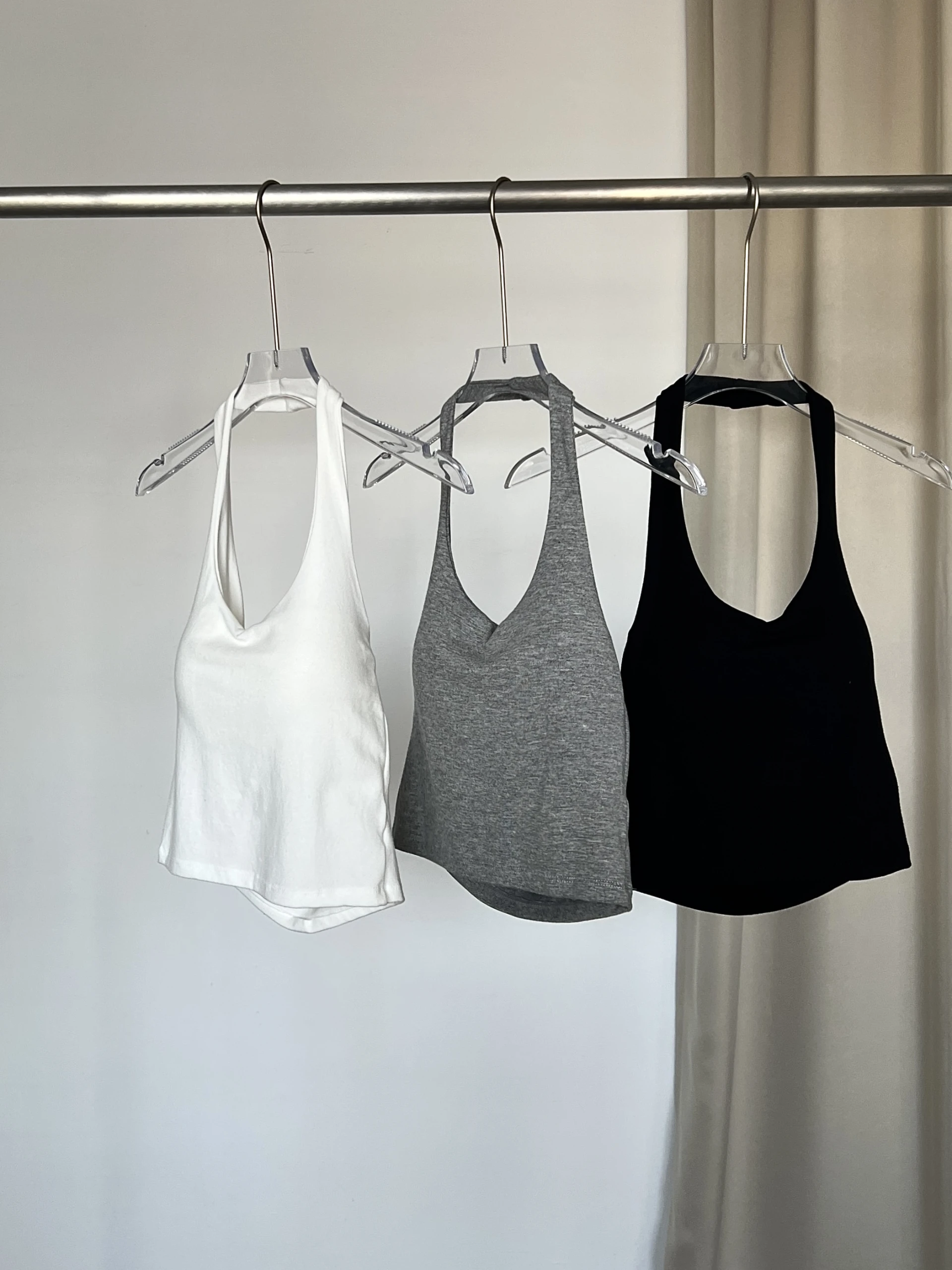 棉質掛脖Bra Top