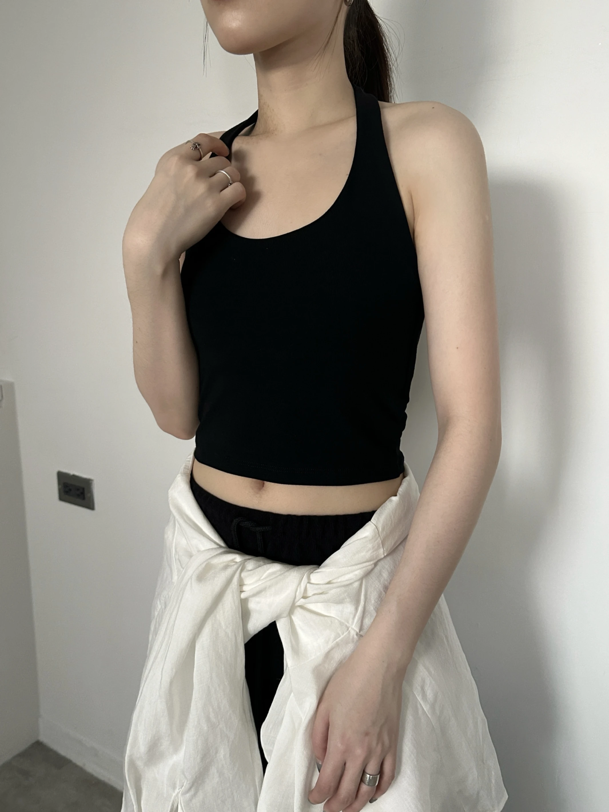 棉質掛脖Bra Top
