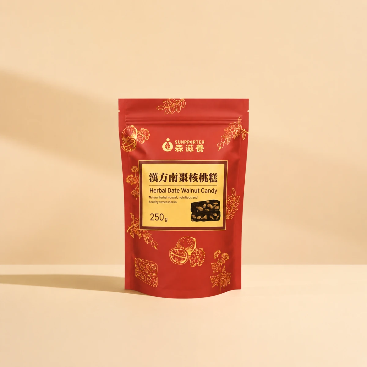 漢方補氣南棗核桃糕(250克/包) – 綜合口味
