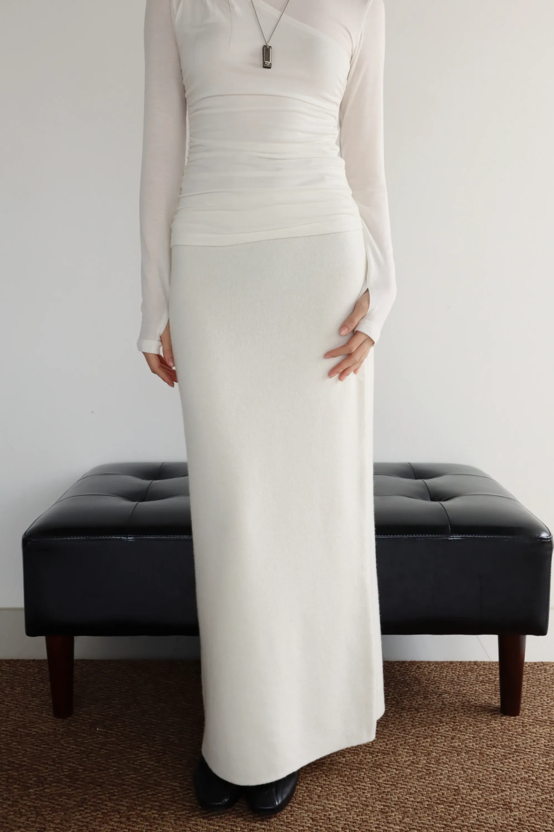 Korea | Cashmere Touch Skirt (3colors)