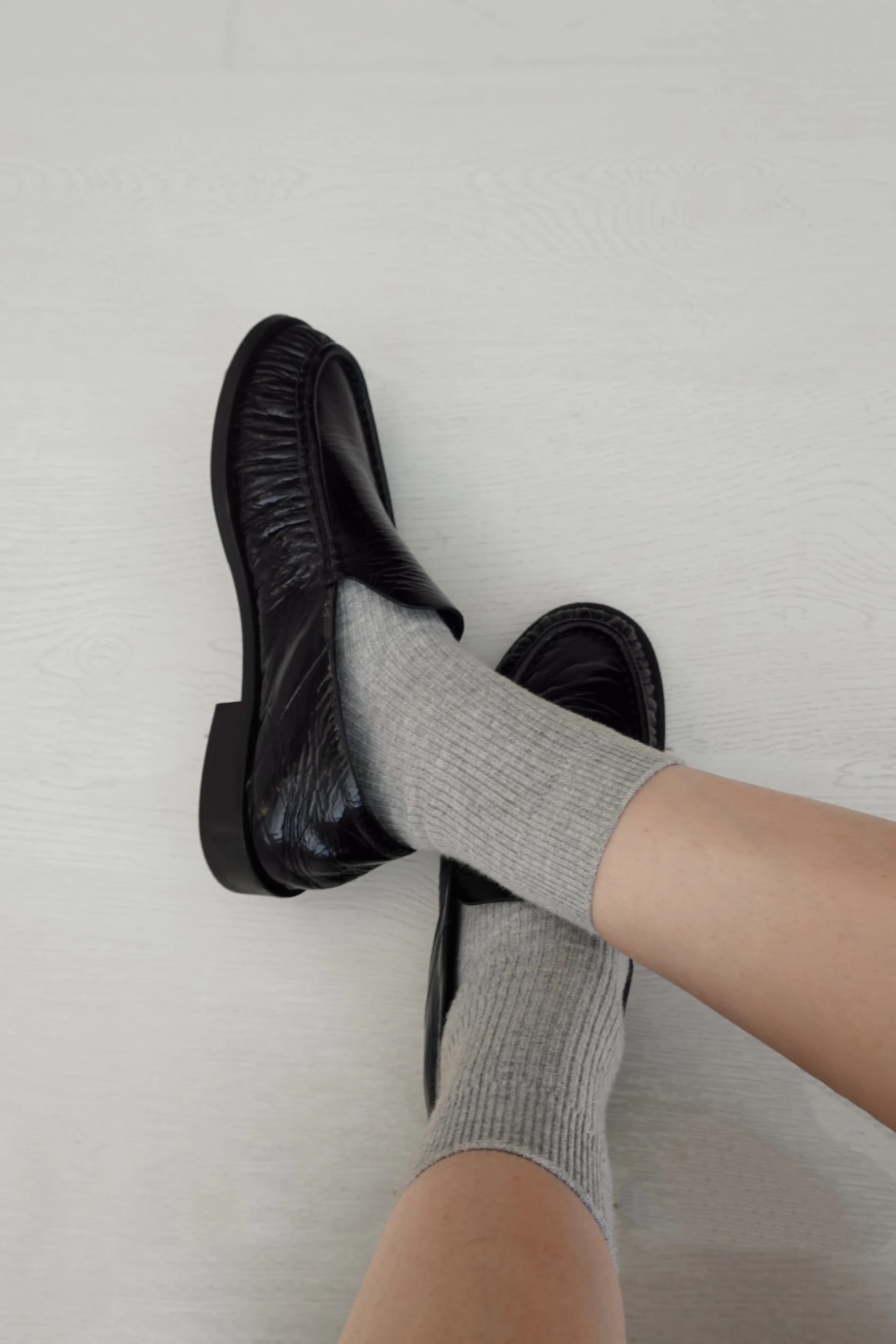 Italian Oil-Waxed Leather Loafers | 義大利油蠟皮兩穿樂福鞋