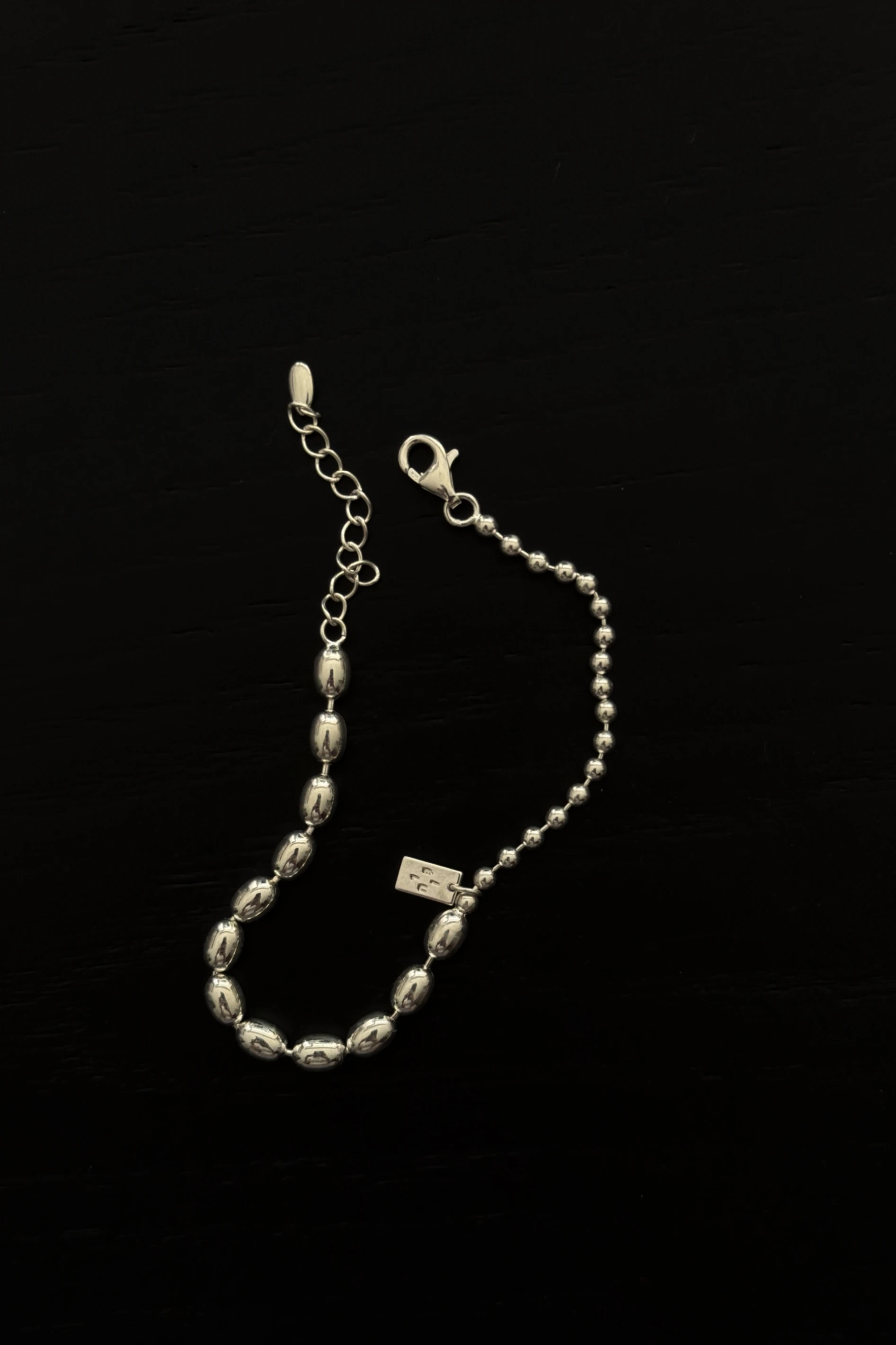Dual Aspect Bracelet｜雙感圓珠純銀手鏈