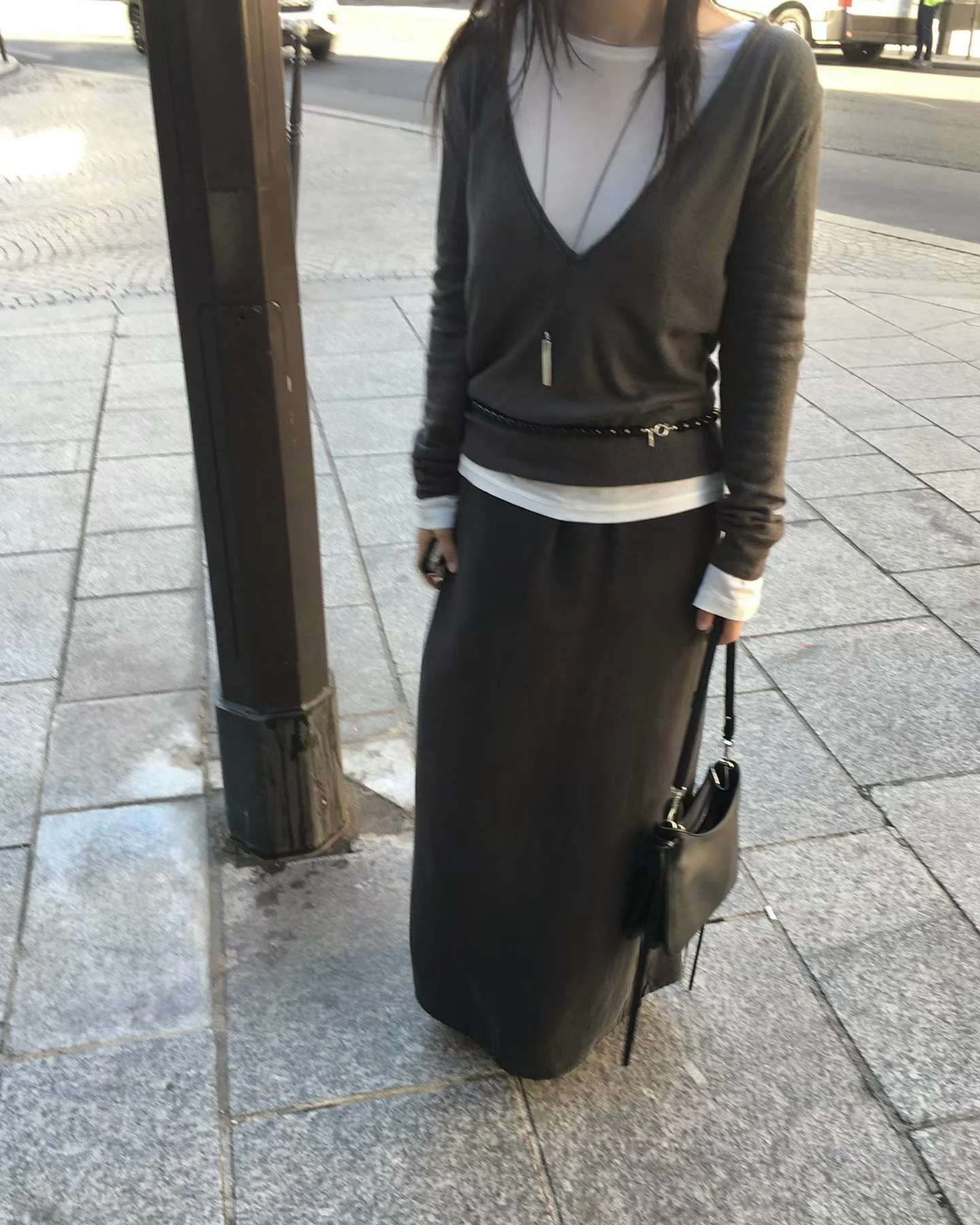 Deep V Wool Knit | 深V親膚羊毛針織衫