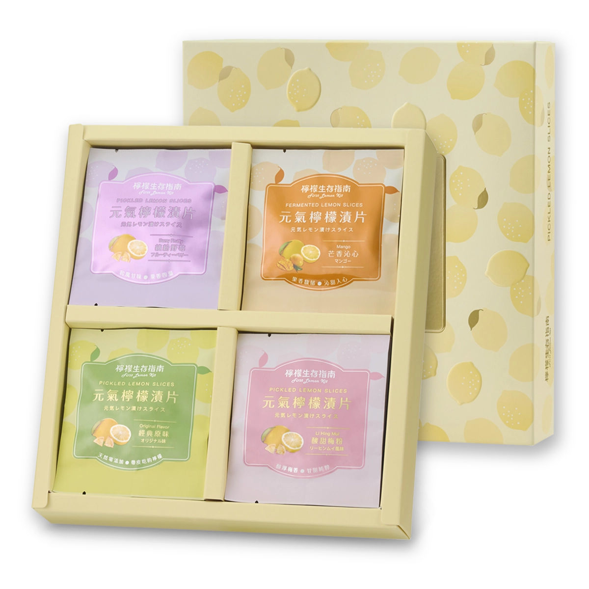 檸檬的禮物 四味物語｜16入檸檬漬片
