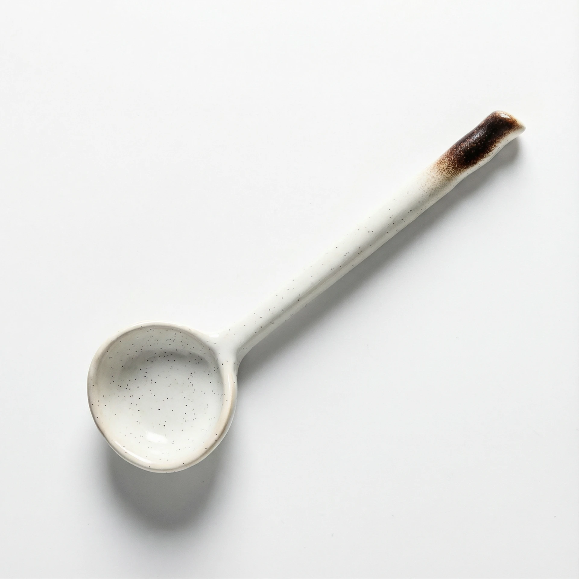 日系陶瓷釉色大湯匙
