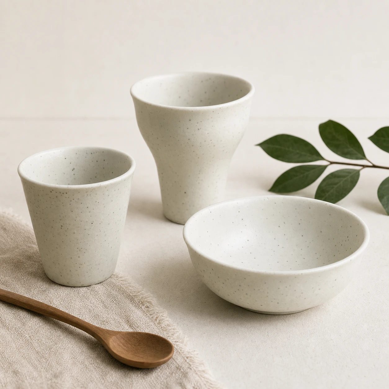 Speckled星砂點陶瓷杯碗餐具